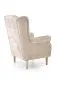 Fotel uszak HERMES beżowy do salonu I sklep meblowy MIRAT.