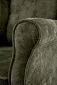 Fotel uszak HERMES oliwkowy na drewnianych nogach I sklep meblowy MIRAT.