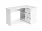 Biurko narożne BEGA białe komputerowe I sklep meblowy MIRAT. styl SKANDYNAWSKI