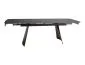 Stół ceramiczny Bacardi 160-240 cm czarny mat do salonu | MIRAT styl LOFT