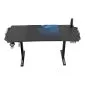 Biurko gamingowe LEVEL V2 LED niebieskie ULTRADESK | MIRAT.