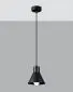 Lampa wisząca TALEJA 1 czarna [E27] | sklep MIRAT  kolekcja taleja