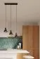 Lampa wisząca TALEJA 3 czarna [E27] | sklep MIRAT  kolekcja taleja