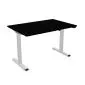 Biurko eCOMO 120x60cm czarne z regulowane młodzieżowe I sklep meblowy MIRAT.