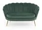 Sofa AMORINITO XL ciemno zielona w stylu glamour | MIRAT. styl GLAMOUR, PASTELE
