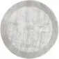 Dywan TERE LIGHT GRAY 200x200 szary okrągły do salonu i sypialni | MIRAT. w stylu  kolekcja