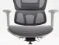 Ergonomiczny fotel biurowy Winner Lux szary z miękkimi podłokietnikami | MIRAT