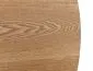 Stół z okrągłym blatem ANGEL120 cm dąb/ kaszmir| MIRAT styl SKANDYNAWSKI