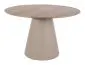 Stół z okrągłym blatem ANGEL120 cm dąb/ kaszmir| MIRAT styl SKANDYNAWSKI