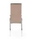 Krzesło tapicerowane K416 VELVET beżowe welurowe I sklep meblowy MIRAT. styl GLAMOUR