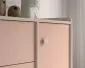 Komoda dziecięca MEVEL 05 różowa I sklep meblowy MIRAT. styl PASTELE kolekcja MEVEL