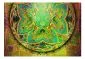 Fototapeta - Mandala  Szmaragdowy fantazja-2