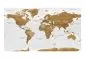 Fototapeta XXL - Mapa świata  Białe oceany II-2