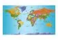 Fototapeta XXL - Mapa świata  Kolorowa geografia II-2