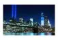 Fototapeta - Floodlights over NYC-2