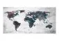 Fototapeta XXL - World map on the wall-2
