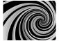Fototapeta - Black and white swirl-2