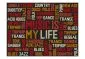 Fototapeta - Music is my life-2