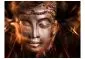 Fototapeta - Buddha. Fire of meditation.-2