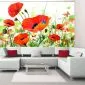 Fototapeta - Country poppies-1