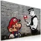 Obraz - Super Mario Mushroom Cop by Banksy-1