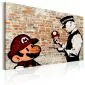 Obraz - Banksy  Policyjne pouczenie-1