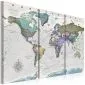 Obraz - Światowe destynacje (3-częściowy)-1