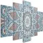 Obraz - Orientalny okrąg (5-częściowy) szeroki-1