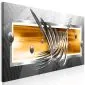Obraz - Srebrne skrzydła (1-częściowy) wąski pomarańczowy-1