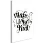 Obraz - Make today great (1-częściowy) pionowy-1