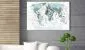 Obraz na korku - Błękitna granica [Mapa korkowa]-2