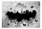 Fototapeta - Paris is always a good idea - black and white-2