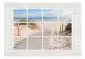 Fototapeta - Okno & plaża-2