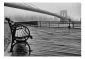 Fototapeta - A Foggy Day on the Brooklyn Bridge-2