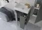 Umywalka meblowa UNIQ 50 cm Solid Surface biała mat z otworem na baterię| MIRAT