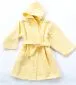 Szlafrok dziecięcy z kapturem 18 miesięcy żółty bawełniany GRENO | MIRAT. w stylu  kolekcja