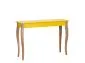 Konsola LILLO żółta nowoczesna do przedpokoju | MIRAT. w stylu SKANDYNAWSKI kolekcja