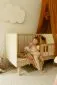 Łóżeczko dziecięce LAURA 120x60 buk/szampański I sklep meblowy MIRAT. styl SKANDYNAWSKI kolekcja LAURA
