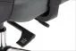Fotel biurowy AKCENT szary/czarny z podłokietnikami 3D I sklep meblowy MIRAT.
