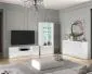 Komoda BLANC 02 2D3S 160 biały połysk I sklep meblowy MIRAT. styl GLAMOUR kolekcja BLANC