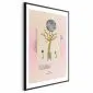 Plakat Niezwykła roślina 21x30 cm z ramą czarną z marginesem | MIRAT.