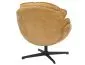 Fotel do salonu BETTY Curry z obracanym siedziskiem| MIRAT