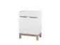 Szafka pod umywalkę BALI 60 cm biała stojąca | MIRAT. w stylu  kolekcja BALI
