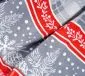 Koc WINTER MAGIC 150x200 czerwony/szary polskiej produkcji I sklep meblowy MIRAT. styl GLAMOUR kolekcja GRENO WINTER