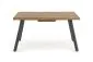 Orzech miodowy stół rozkładany do jadalni w stylu loft BERLIN