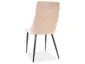 Krzesło PIANO B VELVET beżowe welurowe w stylu glamour | MIRAT. w stylu GLAMOUR kolekcja
