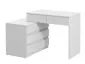 Biurko młodzieżowe KATTA biały mat z kontenerkiem | MIRAT.