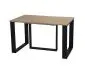 Stół rozkładany BORYS 130(290)x80 dąb cremona I sklep meblowy MIRAT. styl LOFT