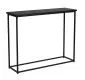 Konsola ROSSI C 100x30 czarna do przedpokoju I sklep meblowy MIRAT. styl GLAMOUR, LOFT