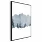 Plakat Wycinek Syberii 60x90 cm z ramą czarną bez marginesu | MIRAT.